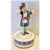 Image 1 : SCOTTISH GAL MUSIC BOX 9 INCH