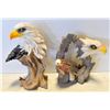 Image 1 : 2 LARGE EAGLE STATUE FIGURINES