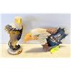 Image 1 : 2 LARGE EAGLE STATUES