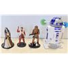 Image 1 : VINTAGE STAR WARS FIGURES & LIGHT UP SPINNING R2D2
