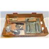 Image 1 : VINTAGE TOOL LOT - INCLUDES BATTERY SERVICE KIT,