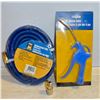 Image 1 : 4" NEW BLOW GUN & NEW INDUSTRIAL PVC WHIP HOSE 300