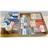 Image 1 : LARGE FLAT OF HARDWARE - NUTS, BOLTS, SCREWS &