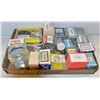 Image 1 : LARGE FLAT OF HARDWARE - NUTS, BOLTS, SCREWS &