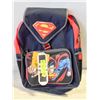 SUPERMAN BACKPACK W/TAGS UNUSED