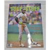 VINTAGE RICKEY HENDERSON TUFF STUFF MAGAZINE