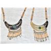 Image 1 : 2 LARGE BONE BOHO NECKLACES