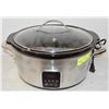 Image 1 : SLOW COOKER WITH COOKING BAG INSERTS