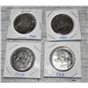Image 1 : FOUR CANADA DOLLAR COINS
