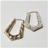 Image 1 : BZ957-31 10K CRYSTAL EARRINGS