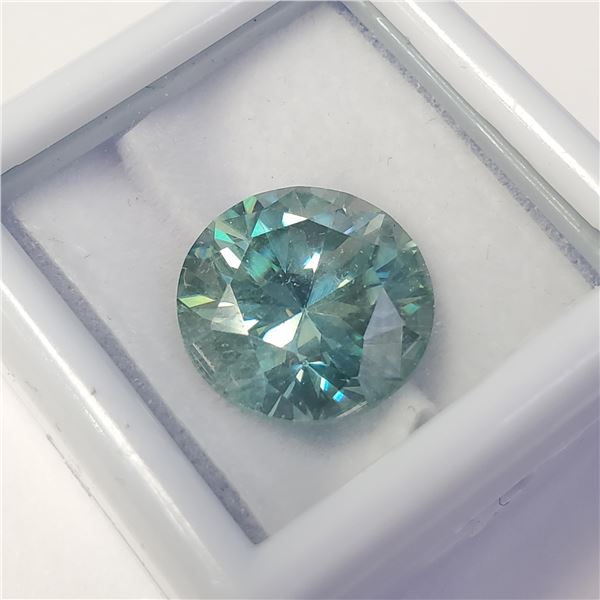 BZ957-40 GREENISH BLUE MOISSANITE (7.5CT)