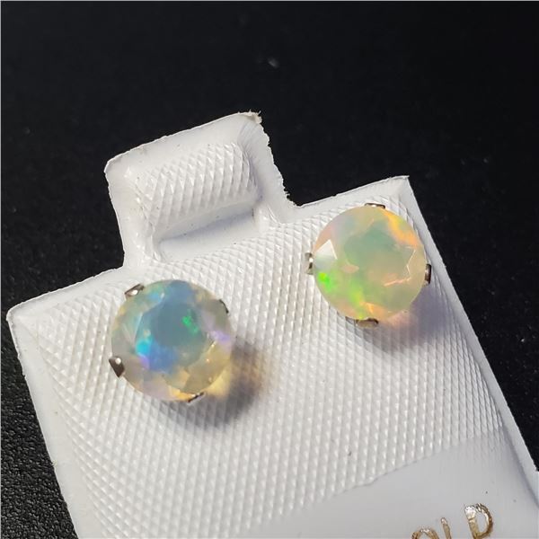 BZ957-41 10K OPAL (1CT) EARRINGS