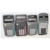Image 1 : LOT OF FOUR CALCULATORS