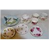 Image 1 : LOT OF ESTATE CHINA INCL CARLTON 3D BIRD PLATE