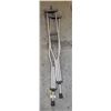 ADJUSTABLE CRUTCHES