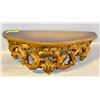 Image 1 : TURNER GOLD TONE WALL SHELF