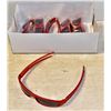 Image 1 : 6 PAIRS OF RED ITALIAN DESIGNED /INSPIRED SUNGLASS