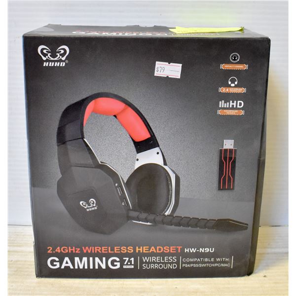 WIRELESS GAMING HEADPHONES