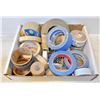 Image 1 : FLAT OF ASSORTED HOUSEHOLD TAPES