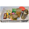 Image 1 : FLAT OF VINTAGE TINS & BOXES