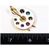 Image 1 : NEW PAINT PALETTE THEMED BROOCH