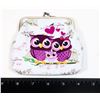 Image 1 : NEW OWL FAMILY THEME COIN PURSE