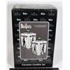 NEW THE BEATLES ABBEY ROAD CERAMIC COOKIE JAR
