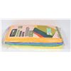 NEW 12 PACK MICROFIBER CLEANING CLOTHS (LINT FREE)