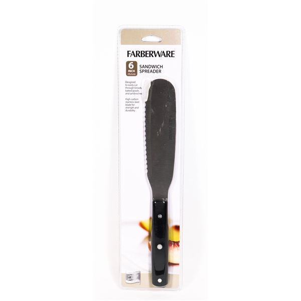 NEW FARBERWAER 6" SANDWICH SPREADER KNIFE