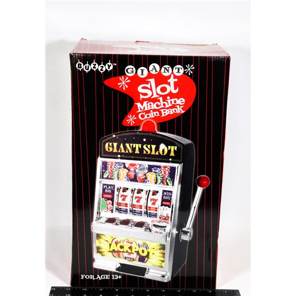 NEW GIANT SLOT MACHINE COIN BANK