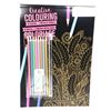 NEW CREATIVE COLORING BOOK WITH 8 METALLIC PENCILS