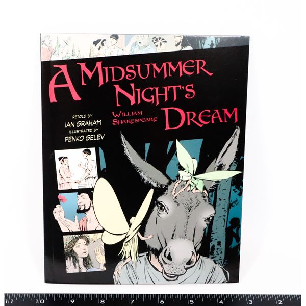 NEW  "A MIDSUMMER NIGHTS DREAM" GRAPHIC NOVEL