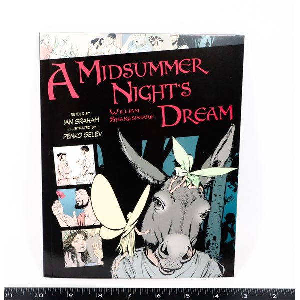 NEW "A MIDSUMMER NIGHTS DREAM" GRAPHIC NOVEL