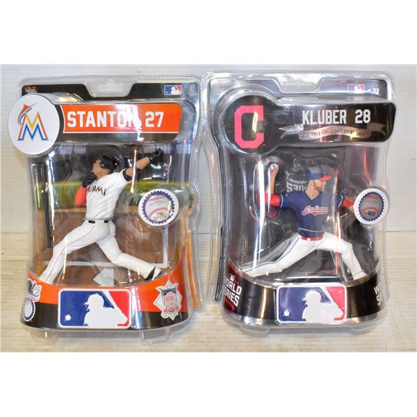 NEW FIGURES BASEBALL X2 STANTON KLUBER