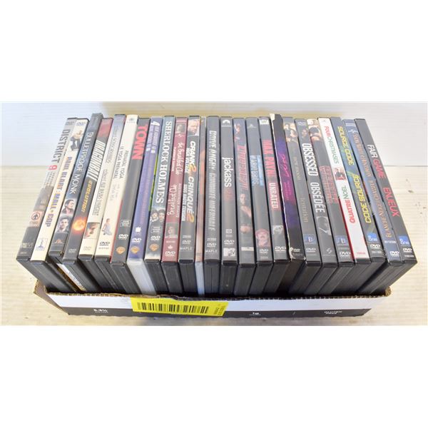 FLAT OF 24 DVDS