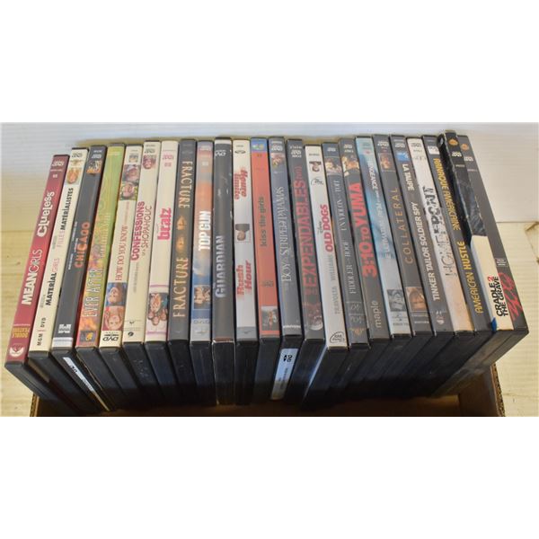 FLAT OF 24 DVDS