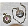 Image 1 : MOTORCYCLE & WOLF POCKET WATCHES / MENS JEWELRY