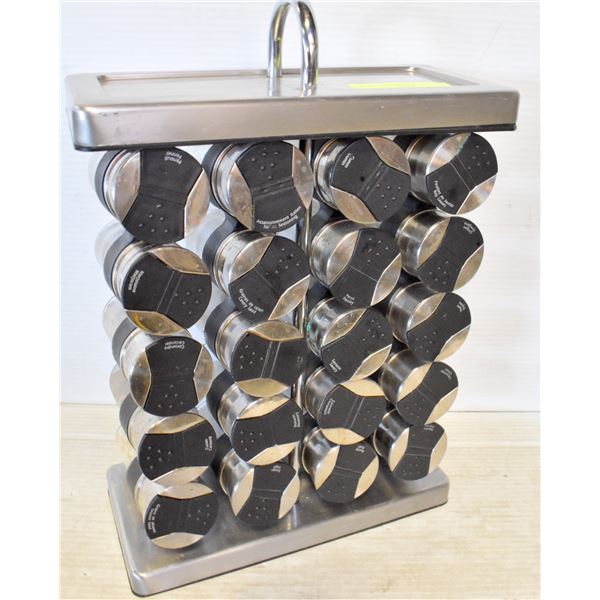 STAINLESS SPICE RACK