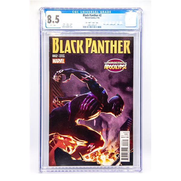 8.5 CGC BLACK PANTHER #2