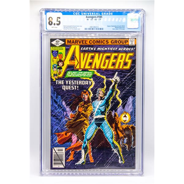 8.5 CGC AVENGERS #185