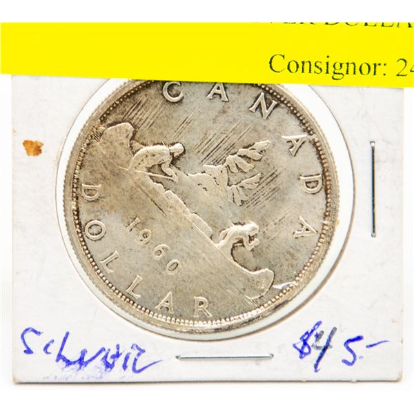 1960 CANADIAN SILVER DOLLAR