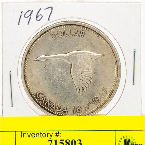 1967 CANADIAN SILVER DOLLAR
