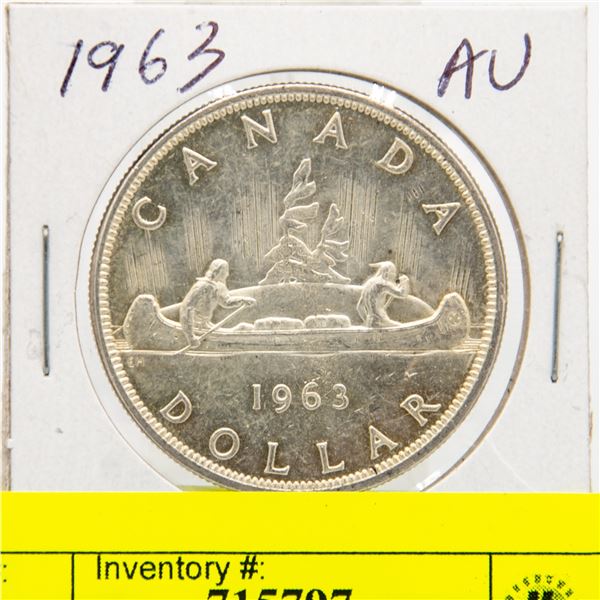 1963 CANADIAN SILVER DOLLAR