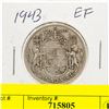 Image 1 : 1943 CANADIAN SILVER HALF DOLLAR