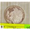 Image 1 : 0.999 UNC LIBERTY 1 TROY OUNCE SILVER ROUND