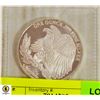 0.999 UNC LIBERTY 1 TROY OUNCE SILVER ROUND