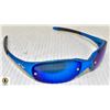 Image 1 : 1 PAIR OF OCEAN BLUE OAKLEY REPLICA SUNGLASSES