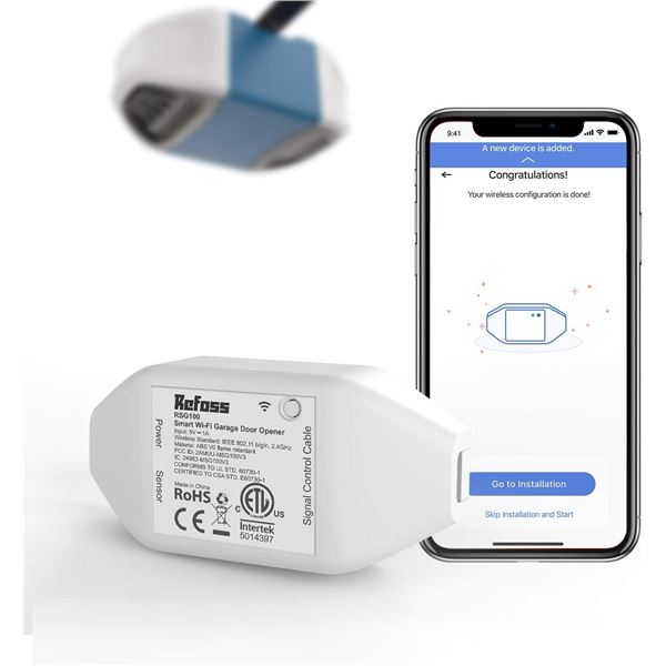 NEW REFOSS SMART WIFI GARAGE DOOR OPENER