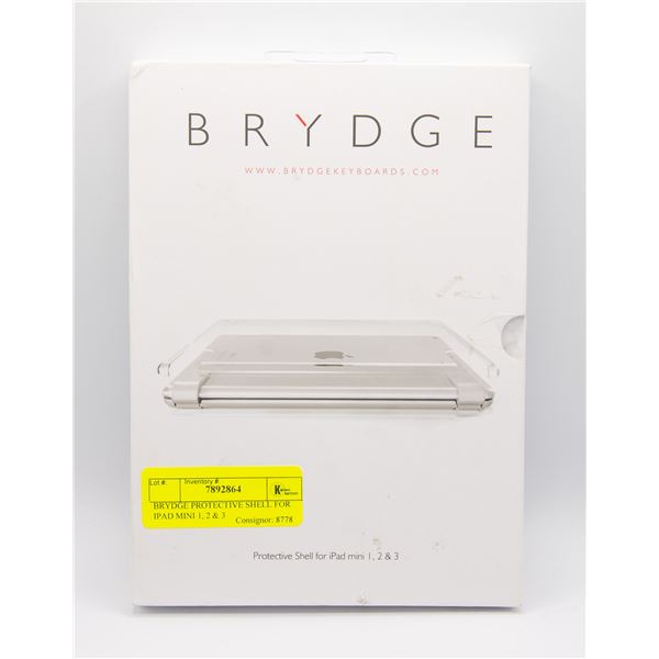 BRYDGE PROTECTIVE SHELL FOR IPAD MINI 1, 2 & 3