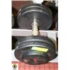Image 1 : SNAP FITNESS 45LB RUBBER COATED FREE WEIGHT